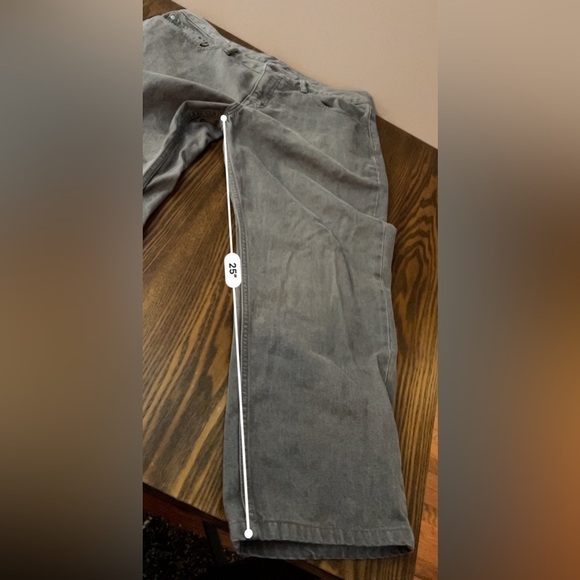 Banana Republic Straight Jeans Gray Men’s 36 X 30 GUC - Picture 12 of 16